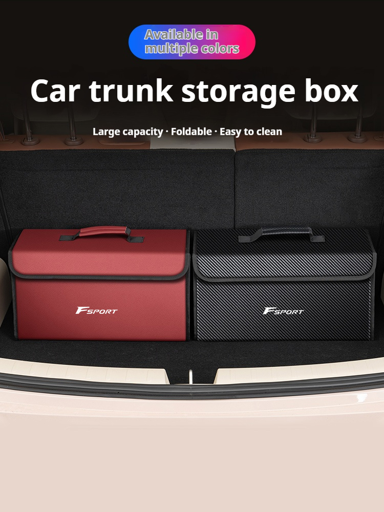 Для Lexus F Sport ES RX LS500h – обзор и цена Car Trunk Organizer Foldable Storage Box