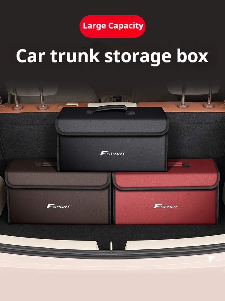 Для Lexus F Sport ES RX LS500h – обзор и цена Car Trunk Organizer Foldable Storage Box