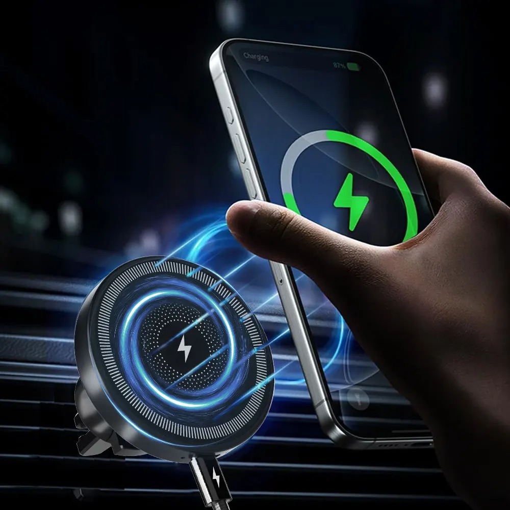 Магнитный беспроводной автомоб – обзор и цена Magnetic Phone Holder For Car Vent