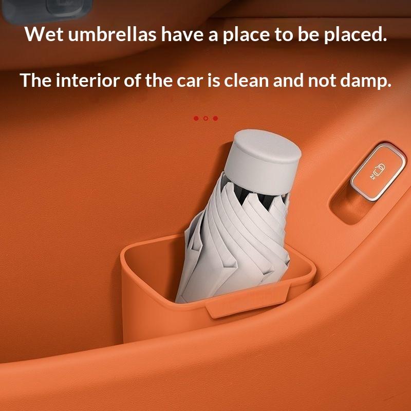 Новый силиконовый органайзер д – обзор и цена Waterproof Car Trash Can With Lid