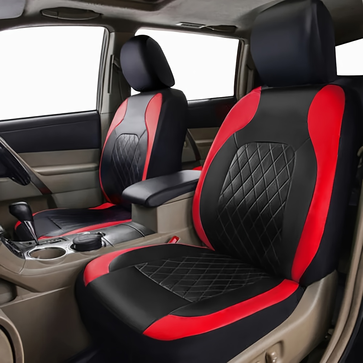 Новые чехлы для автомобильных  – обзор и цена Leather Car Seat Covers Full Set Universal