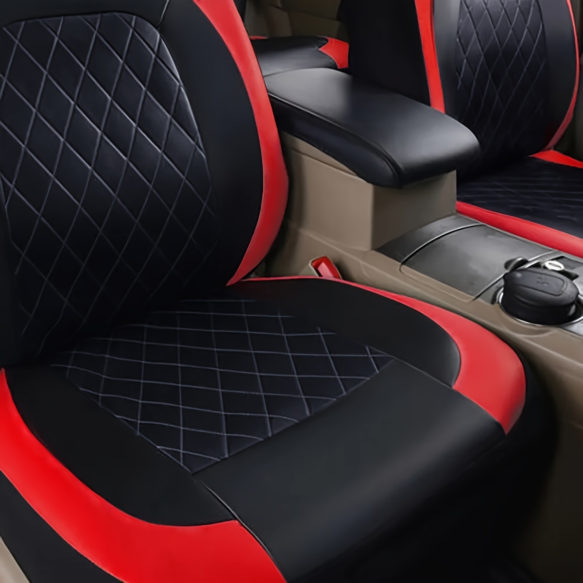 Новые чехлы для автомобильных  – обзор и цена Leather Car Seat Covers Full Set Universal