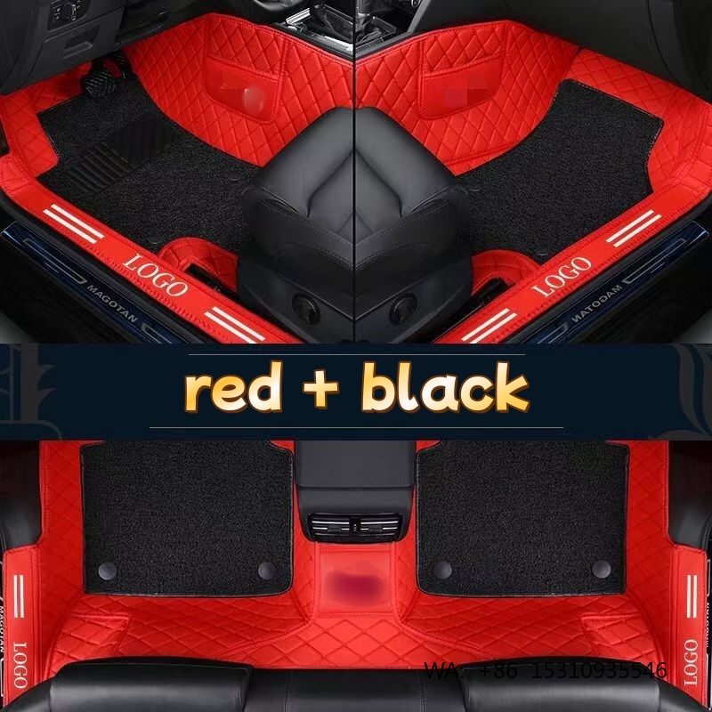 Роскошные водонепроницаемые ав – обзор и цена Car Floor Mats Universal Waterproof Leather