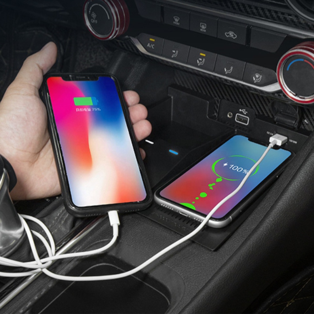 Держатель для телефона в автом – обзор и цена Wireless Car Charger Mount Fast Charging