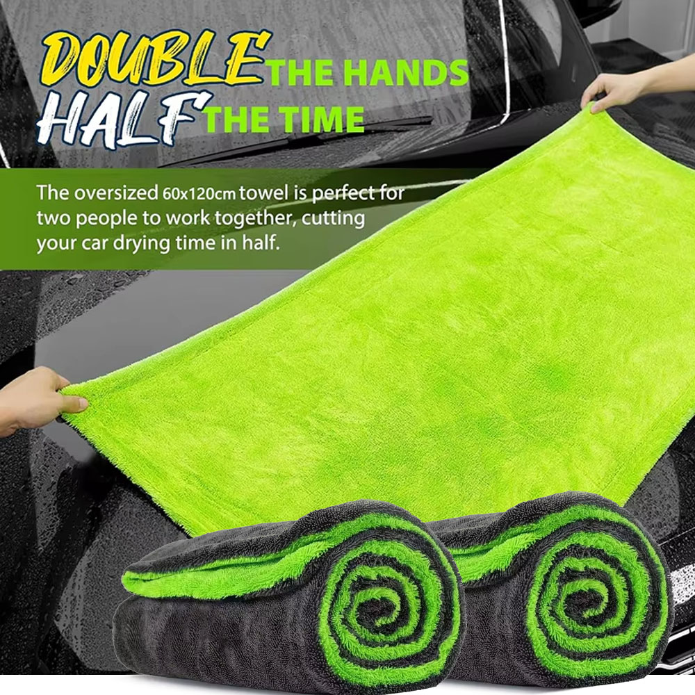 Ультратолстое полотенце из мик – обзор и цена Microfiber Car Drying Towel Super Absorbent