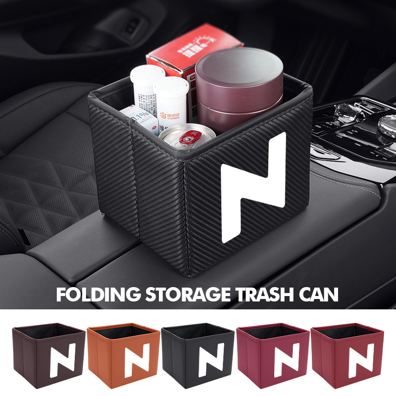 Складной автомобильный мусорны – обзор и цена Waterproof Car Trash Can With Lid