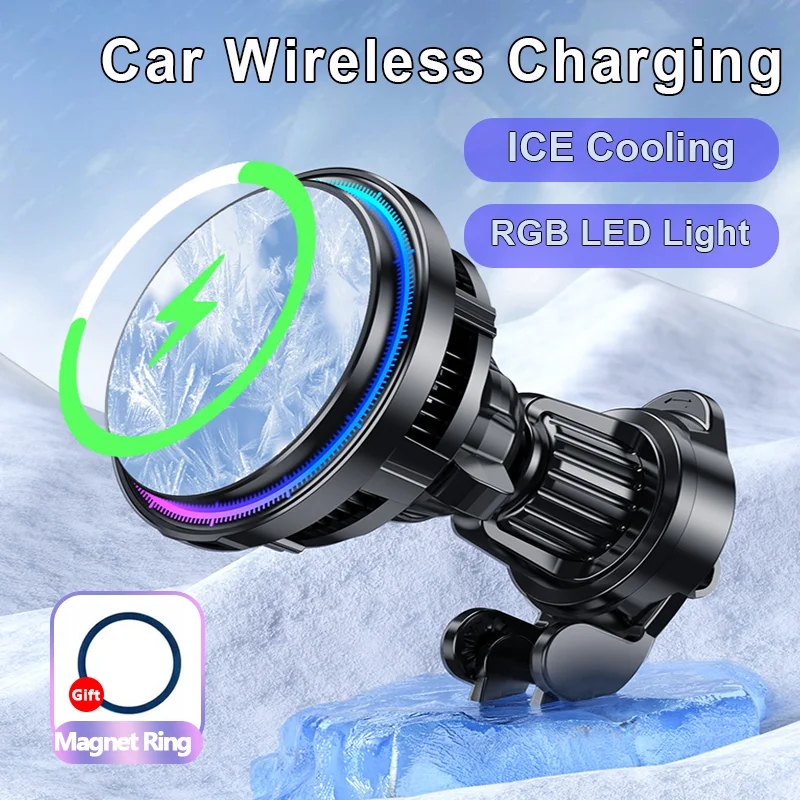 Магнитная беспроводная автомоб – обзор и цена Wireless Car Charger Mount Fast Charging