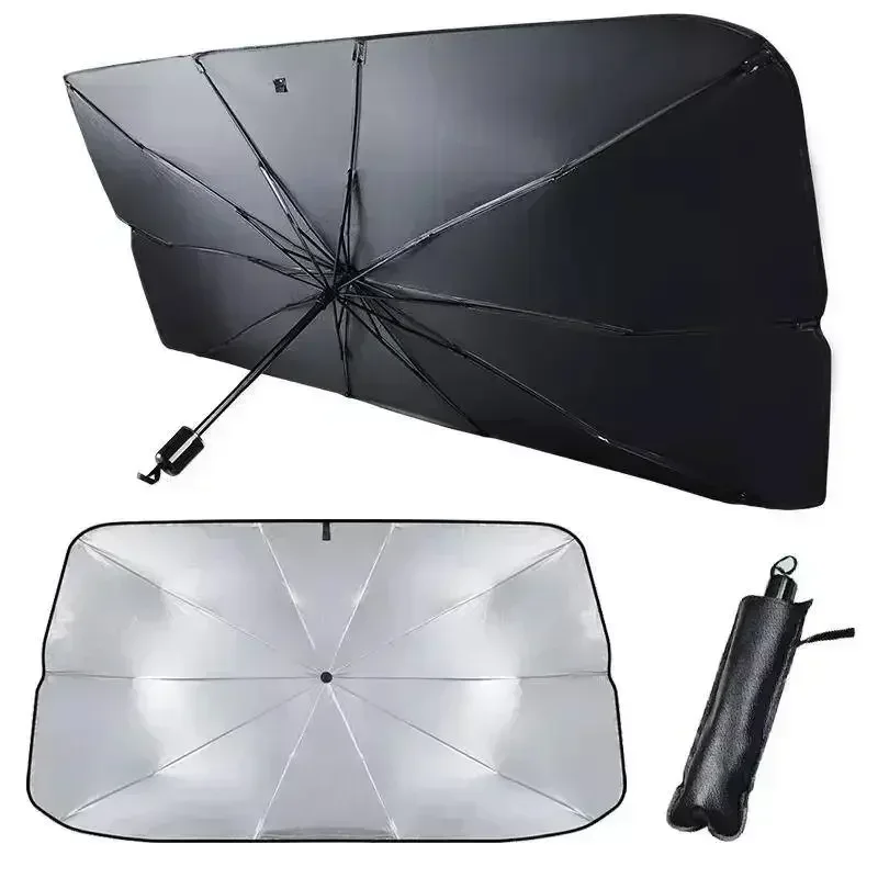 Складной солнцезащитный козыре – обзор и цена Car Sunshade Windshield Umbrella Foldable
