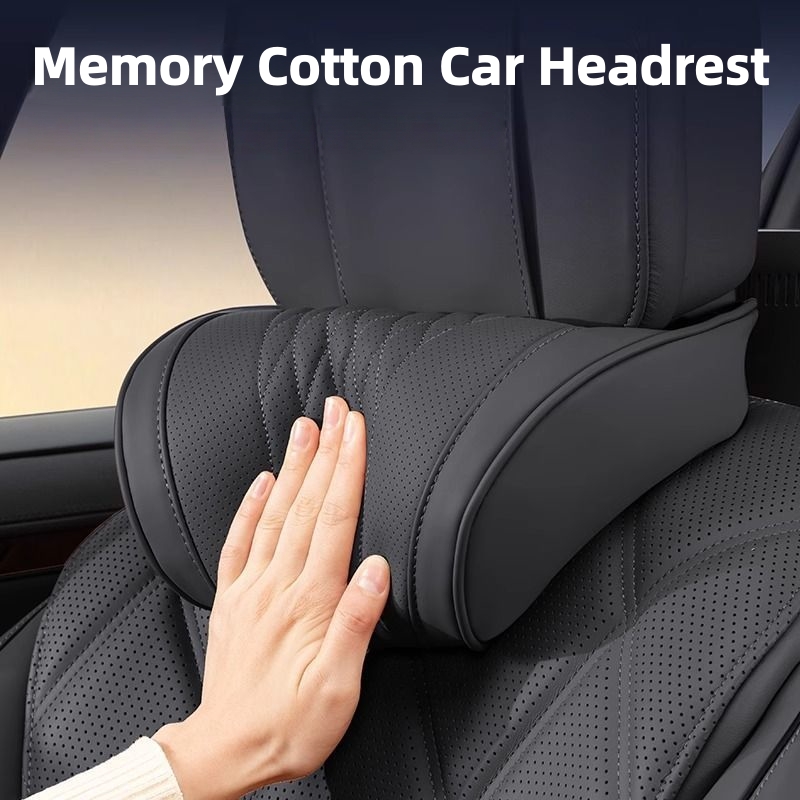 Роскошная подушка для подголов – обзор и цена Memory Foam Car Neck Pillow Lumbar Support