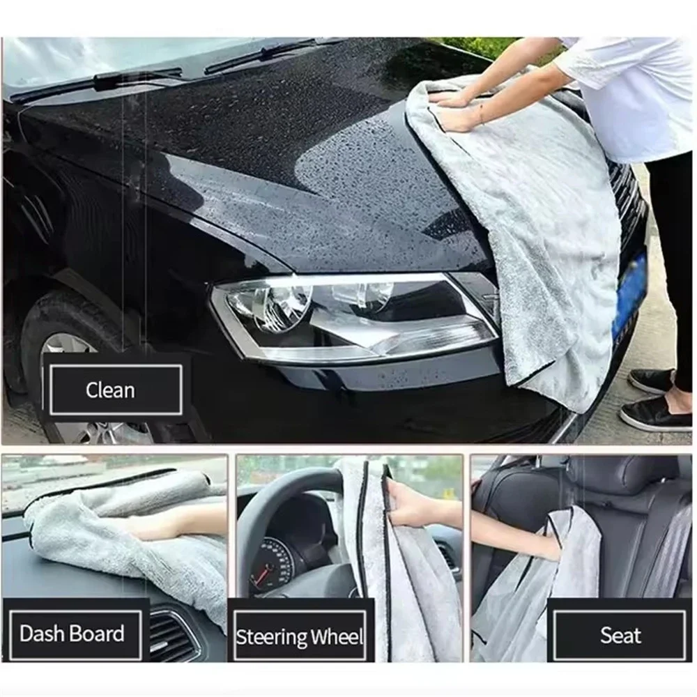 Салфетка из микрофибры для мой – обзор и цена Microfiber Car Drying Towel Super Absorbent