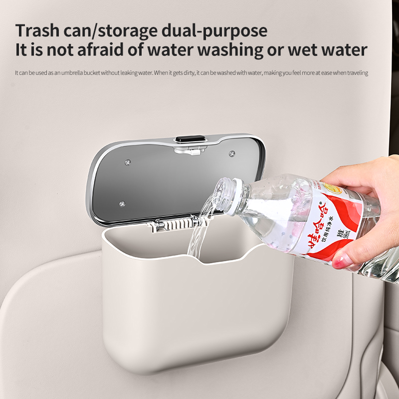 Автомобильный мусорный бак с к – обзор и цена Waterproof Car Trash Can With Lid