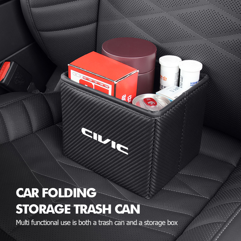 Складной водонепроницаемый орг – обзор и цена Waterproof Car Trash Can With Lid