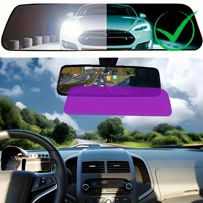 Антибликовая пленка для зеркал – обзор и цена Anti Glare Car Rearview Mirror Film
