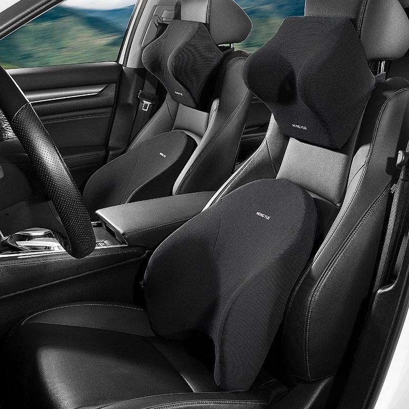 Автомобильная подушка для подд – обзор и цена Memory Foam Car Neck Pillow Lumbar Support