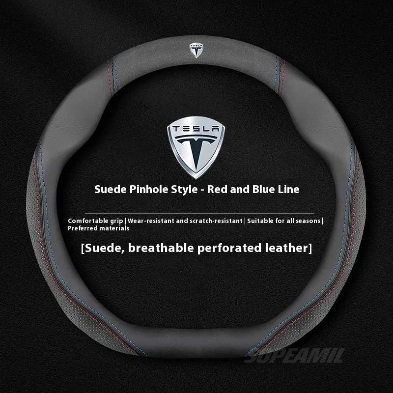 Tesla Model 3 Model Y Model S  – обзор и цена Car Steering Wheel Cover Anti Slip Breathable