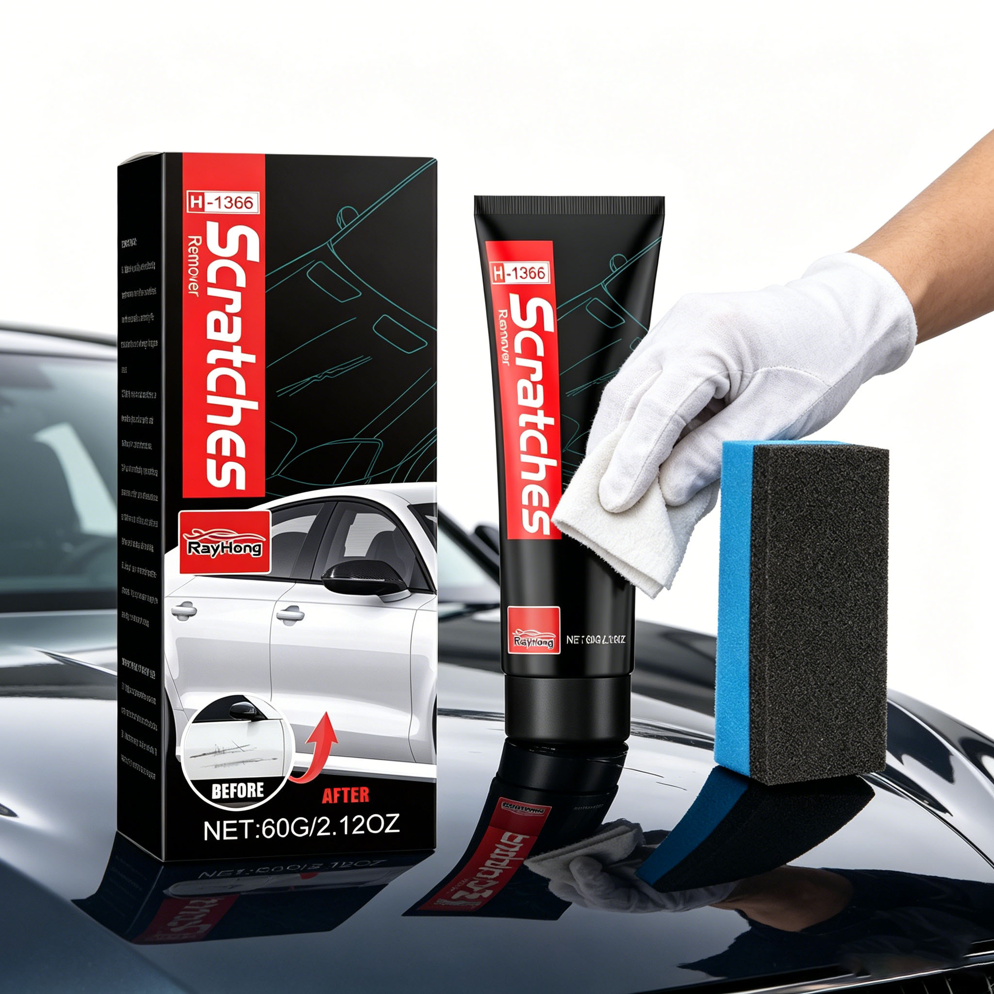 Паста для удаления царапин с а – обзор и цена Car Scratch Repair Polishing Wax Paste